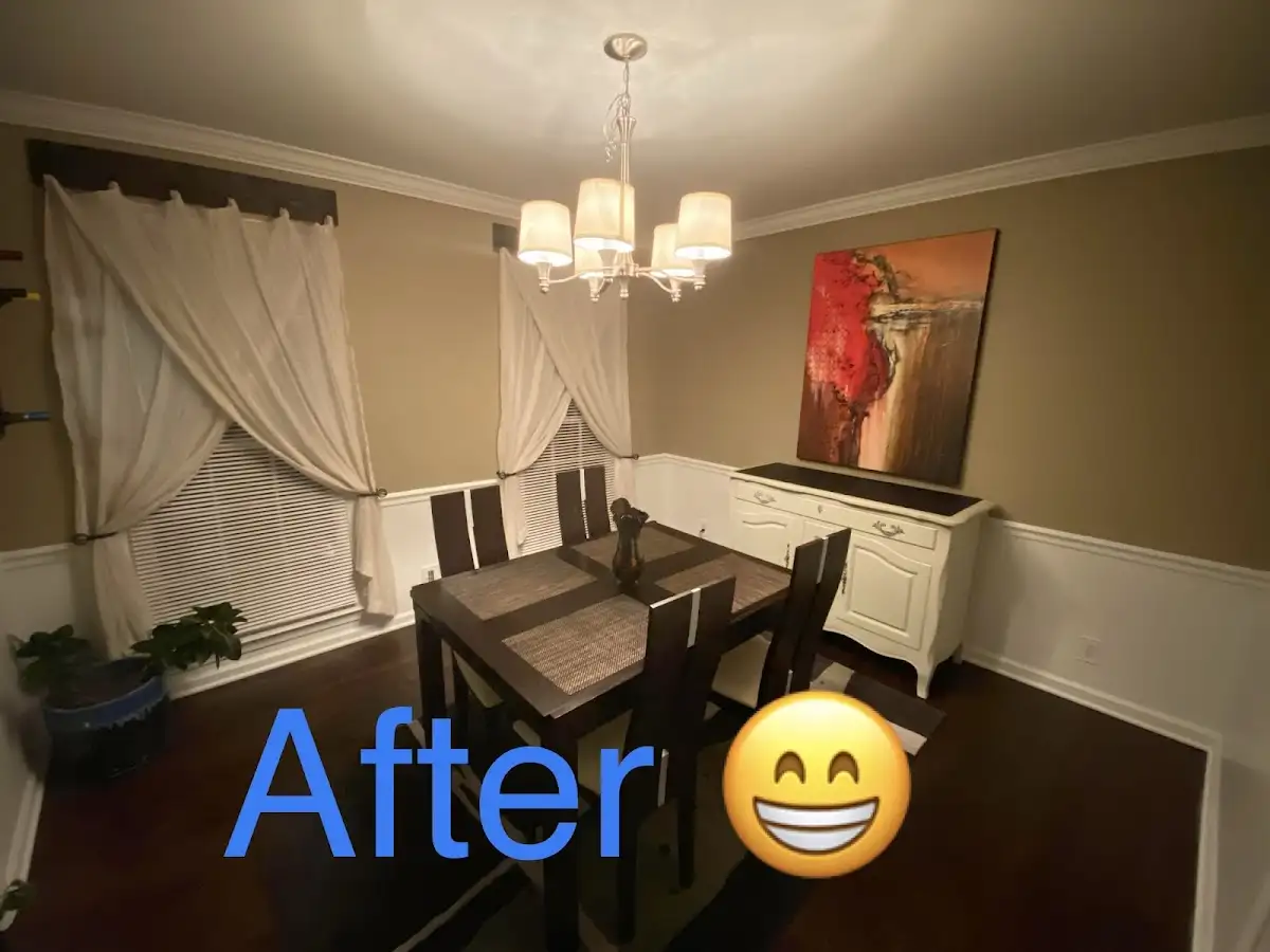 Professional dining room restoration after water damage in Lincoln Park